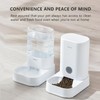 PAWGETHER® 2 Pack Gravity Cat Feeder and Water Dispenser 1