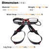 TRIWONDER Climbing Harnesses Waist Protection Safety Harness Half Body Harness
