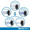 ATHLON TOOLS Shower Head Water-Saving – 5 Jet Types Shower