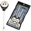 ISOLATECH GU10 Fire Protection Ceramic Sockets with Copper Wire End