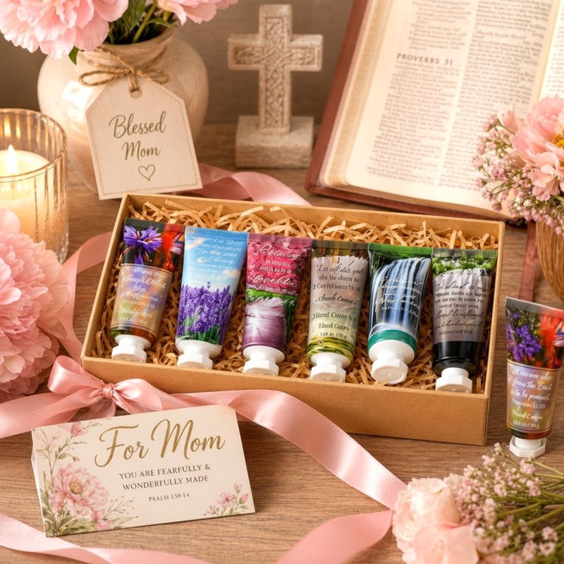 72 Pcs Christian Hand Cream Bulk Bible Verse Hand Travel