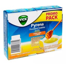 PG Vick Pyrena Miel-limón Con 10 Sobres De 5 G