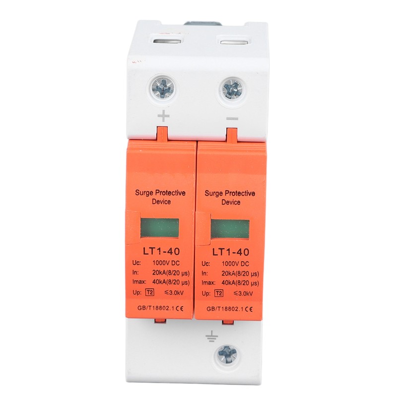 Surge Protective Device 1000V DC Photovoltaic 2P Protector Overcurrent Overvoltage