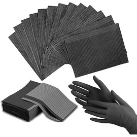 85 Stück Tattoo Übungshaut Set, Unihuby Tattoo Practice Skin Kit 10 Stück Kunsthaut Tattoo Stencil Papier 10 Stück Tattoo Unterlagen 50 Stück Ink Caps Tattoo Farbkappen 5 Paar Tattoo Handschuhe