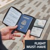 Flevel V2 Pilot document holder, Pilot wallet, Real Leather. RFID-Blocking,