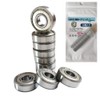Joyeezs 608ZZ Deep Groove Ball Bearing, Precision Bearing, P5 Precision
