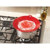 Kuhn Rikon Kochblume Spill Stopper, 11-Inch, Red