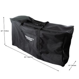 Venmark Stroller Bag – Baby Stroller Travel Bag for Single & Double Strollers - Black Stroller Storage Bag - Protects Strollers While Traveling - Complete with Stroller Hook