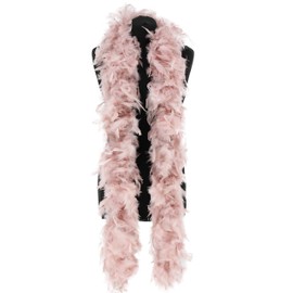 Deluxe Dust Storm Pink Feather Boa 100g and 180cm