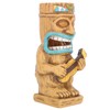 FTVOGUE Double Tiki Totem Solar Lights Waterproof Yard Patio Decoration