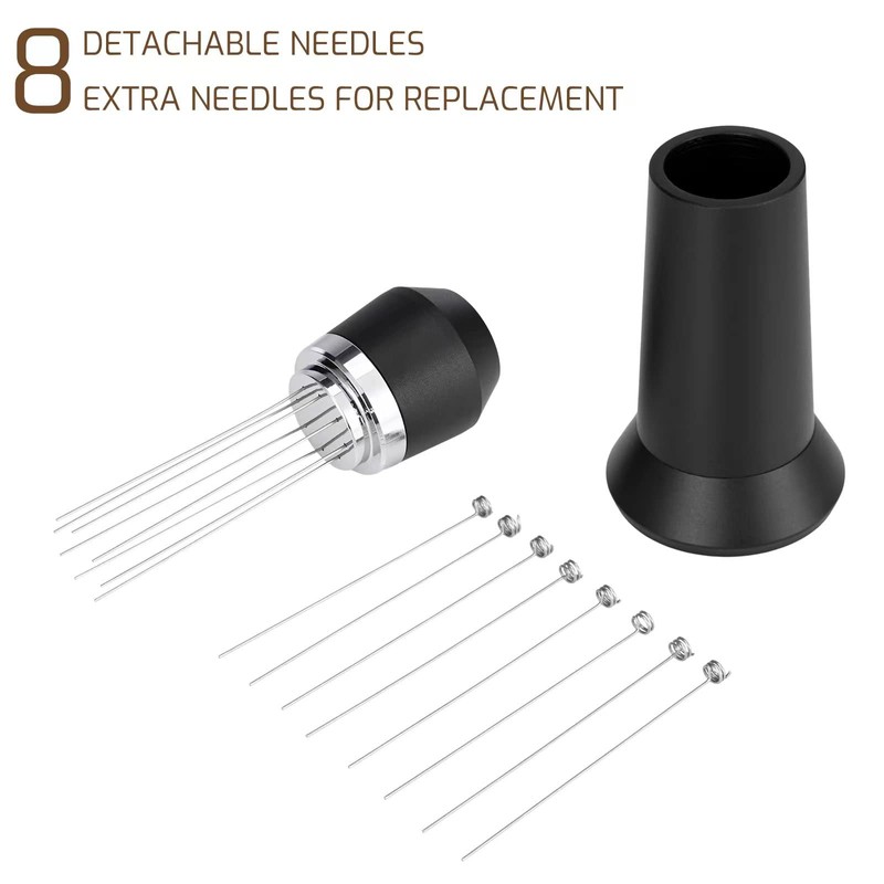 Stylusella Espresso Needle Distribution Tool, WDT Tool Espresso, Stainless Steel