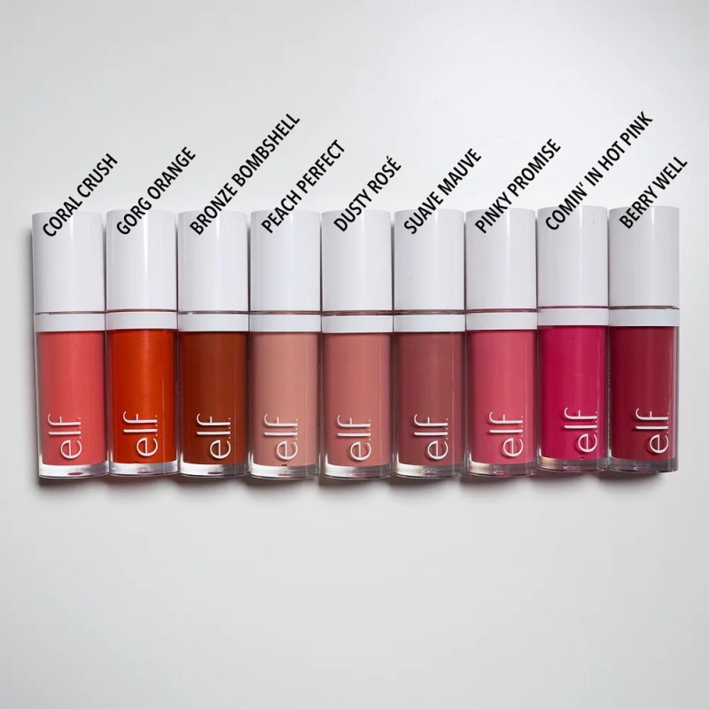 Elf Camo Liquid Blush Cosmetics Tono Del Maquillaje Berry We
