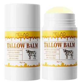 BAISEN DIARY Bálsamo en barra – Barra de humedad multiusos para cara y cuerpo, bálsamo de miel y bálsamo de miel para piel seca, labios y cutículas, calmante e hidratante, hidratante de ternera