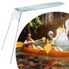 Kayak Shade Canopy Portable Foldable Boat Awning Set Kayak Canoe