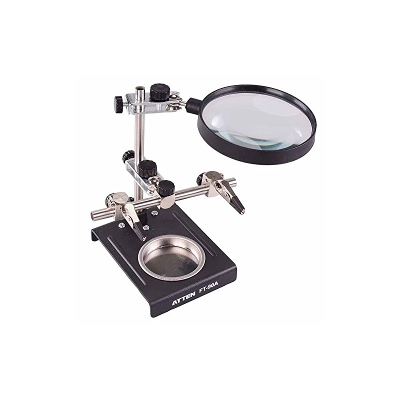 Adjustable Helping Hand FT-90A Steel Base Mechanical Arm Fixed Frame