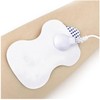 Pack of 2 anatomical TENS electrodes with hypoallergenic gel