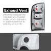 G-PLUS Tail Light w/Bulb Right Passenger Side Compatible with Chevy