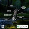 FlashFinder Key Finder, Find My Compatible, 2-in-1 Keychain Flashlight +