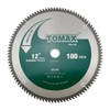 TOMAX 12-Inch 100 Tooth TCG Aluminum and Non-Ferrous Metal Saw