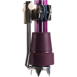 DMI DMI Retractable 5 Prong Attachment Tip for Snow and Ice to assist with Grip, can be used on Canes, Crutches or Walkers, 1 Each