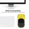 Pomya Mouse, 2.4G Mouse Bluetooth Optical Mouse 1600DPI for /ME/Windows