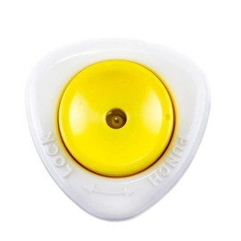 Egg Piercer | Egg Shell Pricker Puncher,Semi-Automatic Egg Peeler Shell Remover with Safety Lock, Spring Retractable Design Pochy