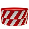Red & White Christmas Ribbon with Candy Cane 35mm Wide