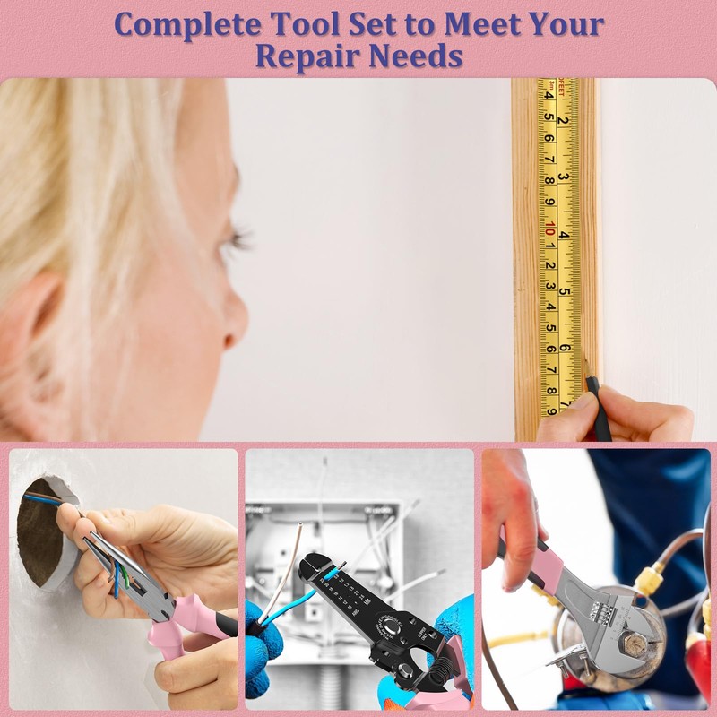 Sundpey Home Tool Kit 281-PCs - General Basic Home Auto