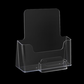ogoPLUS DIN A4 brochure holder with business card stand, brochure stand, flyer stand, business card holder, advertising, stand table brochure stand, brochure box