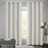 VEHEDE Light Beige Soundproofing Opaque Curtains Living Room Thermal Curtain