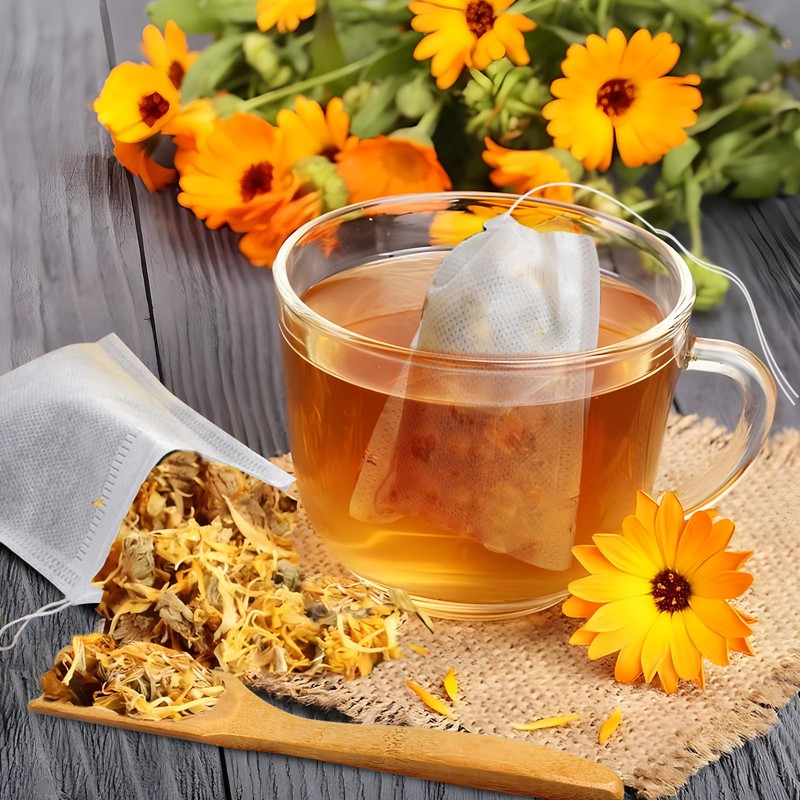 Worldity 1000 bolsas de té desechables para té de hojas