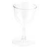 2 Ounce Mini Wine Glasses, 100 Disposable Plastic Wine Glasses