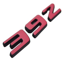 2x PartsTo 392 Emblem Badge Nameplate for Dodge Challenger Charger Durango and Jeep Wrangler Gladiator and Ram 1500 6.4 HEMI V8 Exterior Performance Trim Decal