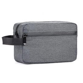 Etercycle Toiletry Bag for Men, Portable Travel Toiletry Organizer Bag,Shaving Bag for Toiletries Accessories (Deep gray)