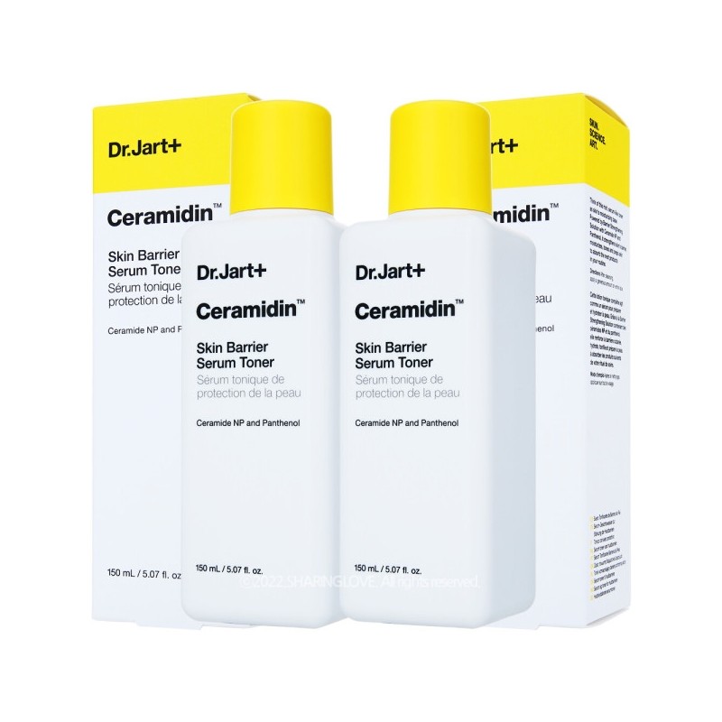 Dr. Jart+ Ceramidin Skin Barrier Serum Toner 150ml x 2