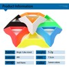 YILUYUANLANOPR 7 Color 28 -Piece Cube Stand Set - Fits