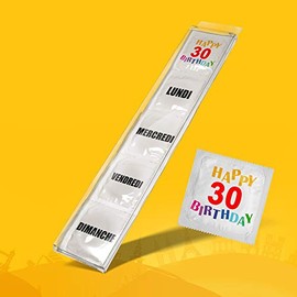 CRYSTAL SET - 5 PRESERVATIVE ANNIVERSARY 30 YEARS