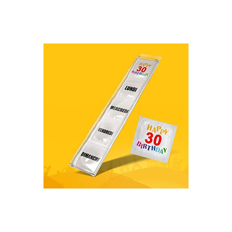 CRYSTAL SET - 5 PRESERVATIVE ANNIVERSARY 30 YEARS