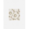 [marimekko] Unikko Women's Lunch Napkins, 33X33 52_1_5273552658 F, Light Gray