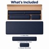 Waterproof PU Leather Desk Mat Set for Office & Gaming