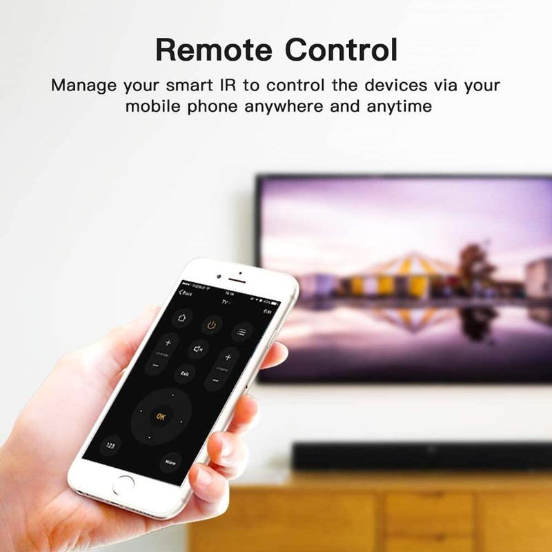 Panamalar Smart IR Remote Control for IR & RF Devices,
