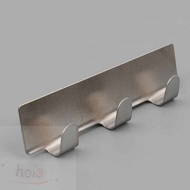 Hoi stainless steel hook, picture frame hanging wall holder without nails 4 wallpaper hangers 4ea