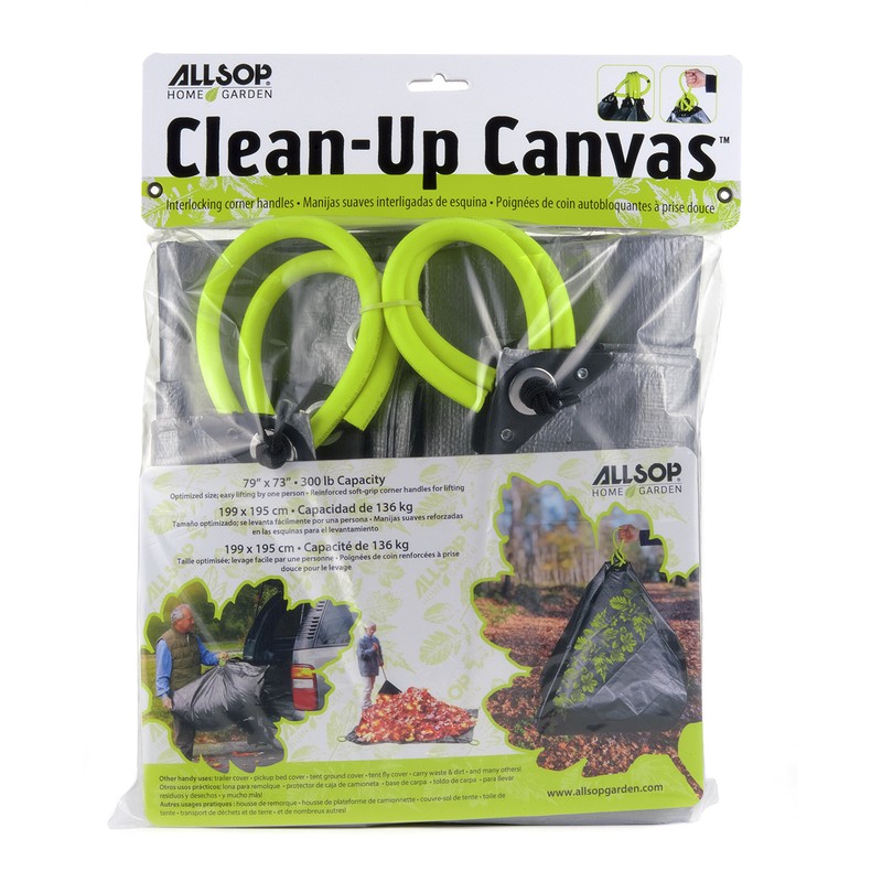 Allsop Home & Garden 31586 Clean-Up Canvas Super Duty Tarp