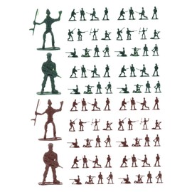 Gatuida 200pcs Mini Soldier Models Military Toys Army Men Action Figures for Boys Little Figurines Miniature Model