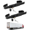 QWORK Shipping Container Lock, 2 Pack 9.8" to 17.3" Adjustable