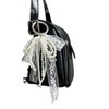 88flix Keychain, Cute, Sukuba, Korean Charm, Y2K Pearl, Ribbon, Women's,