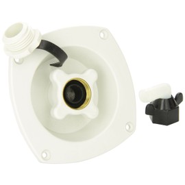 Shurflo by Pentair Pressure Reducing City Water Entry - Wall Mount - Gel White