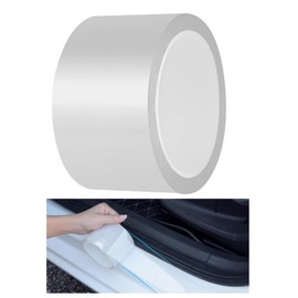 2.75In x 32.8Ft Car Threshold Strip Door Anti-Collision Strip,Door sill Protector,Multifunction Protection Film for Most Car(Transparent)