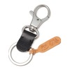 Il Bisonte 54_1_5452300150 Key Ring, Black