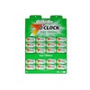 Gillette 7 O'Clock Green Razor Blades - Precision Shaving